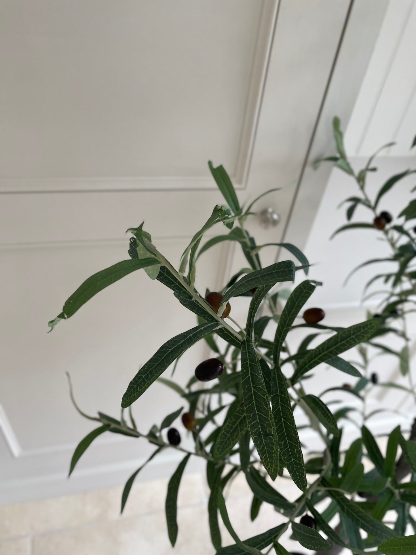 Faux Large Olive Tree 140cm - Damaged