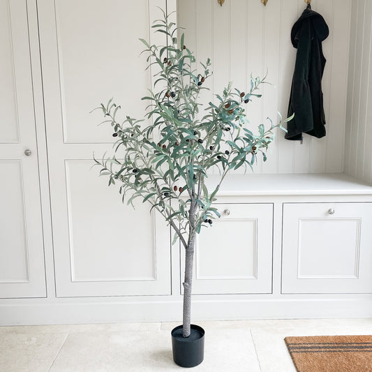 Faux Large Olive Tree 140cm - Damaged