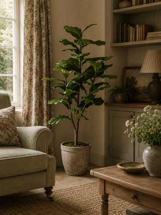 Faux Fiddle Leaf Fig Tree 120cm