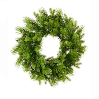 Super Luxury Pine Christmas Wreath Green 60cm