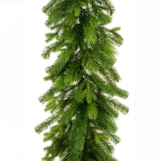 Super Luxury Pine Christmas Garland Green 9ft / 275cm
