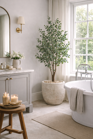 Faux Large Eucalyptus Tree 180cm