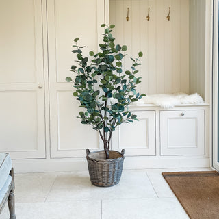 Faux Eucalyptus Tree 140cm