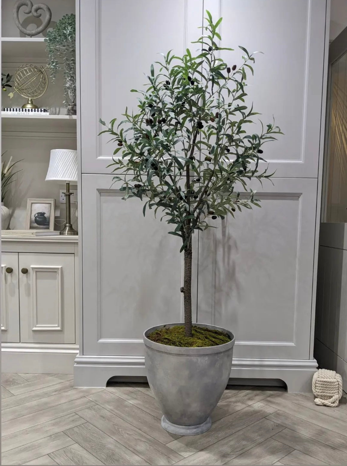 Faux Large Olive Tree 140cm - Pre Order Expected March – Habitual Home